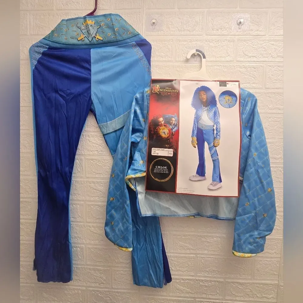 Nwt Disney Descendants 4 Chloe Charming Deluxe Kids' Halloween Costume L 10/12